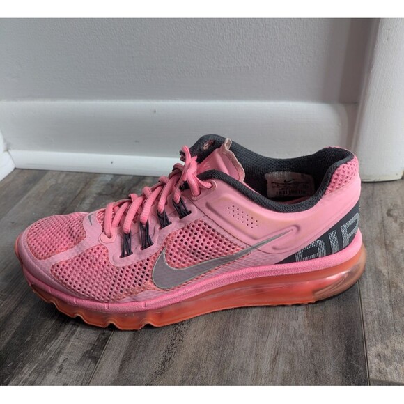 NIKE AIR MAX 2013 POLARIZED PINK REFLECTIVE SILVER 555363-601 SZ 8 - Picture 4 of 9